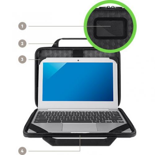 Open Box: Belkin Air Protect Always On Slim Laptop Case For 11 Inch Laptops And Chromebooks 