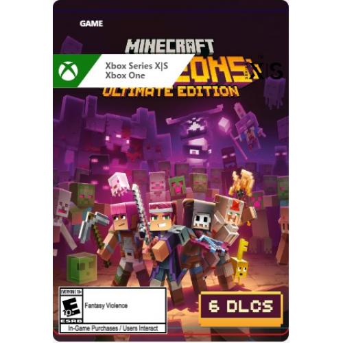 Minecraft Dungeons: Ultimate Edition (Digital Download) - Rated E10+ (Everyone 10+) - Action & Adventure - For Xbox One, Xbox Series S, Xbox Series X