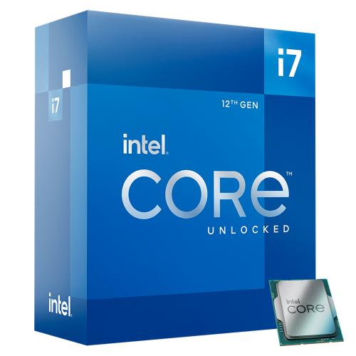 Intel Core i7-12700K Unlocked Desktop Processor - 12 Cores (8P+4E) & 20 Threads - Intel UHD Graphics 770 - 20 x PCI Express Lanes - Intel 600 Series Chipset - PCIe Gen 3.0, 4.0, & 5.0 Support