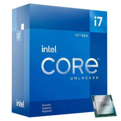 Intel Core i7-12700KF Unlocked Desktop Processor - 12 Cores (8P+4E) & 20 Threads - Up to 5.0 GHz Turbo Speed - 20 x PCI Express Lanes - Intel 600 Series Chipset - PCIe Gen 3.0, 4.0, & 5.0 Support