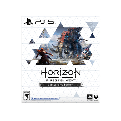 Horizon Forbidden West Collectors Edition - For PlayStation 4 & PlayStation 5 - ESRB Rated T (Teen 13+) - Includes SteelBook Display Case - Open World Action RPG - PlayStation Exclusive