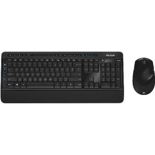 Microsoft Wireless Desktop 3050 Keyboard & Mouse + Microsoft Ergonomic Mouse Black   USB Wireless Keyboard And Mouse   Cable Connectivity For Mouse   12 Hot Keys   1000 Dpi Movement Resolution/ 988 Dpi   5 Button(s) / 12 Hot Keys 