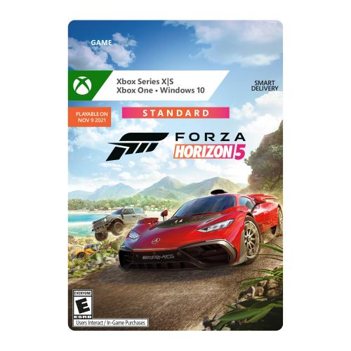 Forza Horizon 5: Standard Edition (Email Delivery) - For XB1, Xbox Series X|S, & Windows 10 - Releases 11/9/2021 - ESRB Rated E (Everyone) - Racing and Sports Game - Meet new characters!