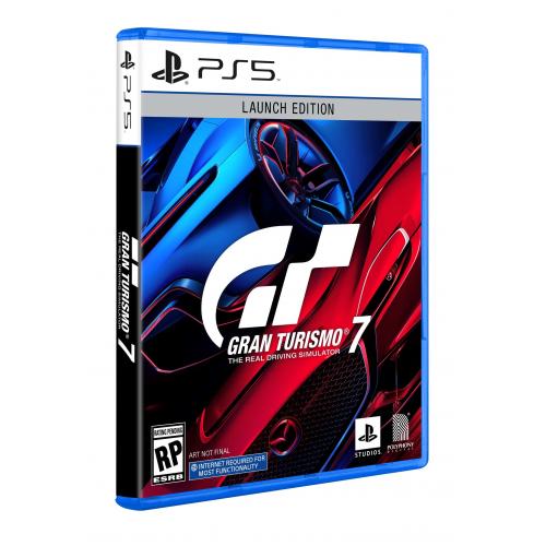 Gran Turismo 7 Launch Edition PS5   For PlayStation 5   Releases 3/4/2022   Driving Simulator Game   100,000 CR In Game Credit Included   Three Car Park Included 