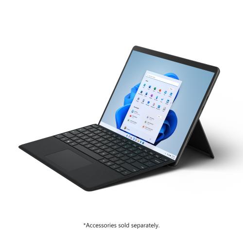 Microsoft Surface Pro 8 13" Tablet Intel Core I7 1185G7 16GB RAM 256GB SSD Graphite   11th Gen I7 1185G7 Quad Core   2880 X 1920 PixelSense Flow Display   Up To 120 Hz Refresh Rate   Windows 11 Home   Up To 16 Hr Battery Life 