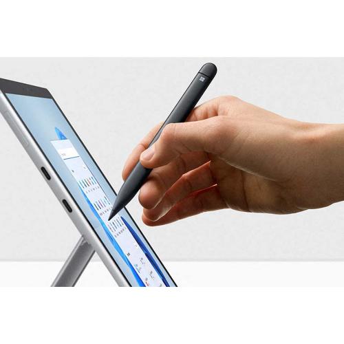 Microsoft Surface Slim Pen 2 Matte Black   Bluetooth 5.0 Connectivity   4,096 Points Of Pressure Sensitivity   Create In Real Time With Zero Force Inking   Take Notes Naturally With Haptic Motor   Sharper Pen Tip And Improved Design 