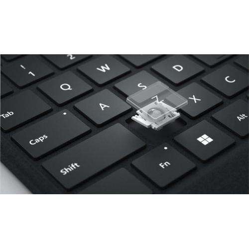 Microsoft Surface Pro Signature Keyboard Poppy Red   Adjusts To Virtually Any Angle   Full Mechanical Keyset With Backlit Keys   Large Trackpad For Precise Control   Made With Alcantara Material   Optimum Key Spacing Supports Accurate Typing 