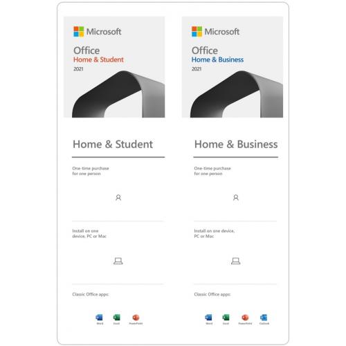 Microsoft Office Home & Business 2021 | One Time Purchase For 1 PC Or Mac | Download 