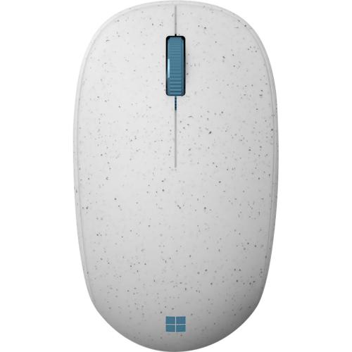 Microsoft Ocean Plastic Wireless Scroll Mouse Seashell   Bluetooth 5.0 Connectivity   Made W/ 20% Package Waste   Up To 30" Per Second Tracking Speed   1000 Points Per Inch X Y Resolution   Up To 12 Month Battery Life 