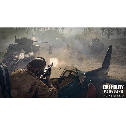 Call Of Duty: Vanguard   For PlayStation 4   ESRB Rated M (Mature 17+)   First Person Shooter Game   Immerse In WWII Combat 