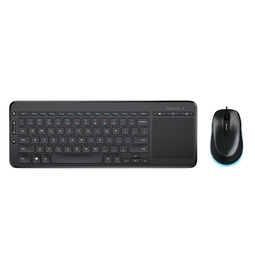 Microsoft Comfort Mouse 4500 Lochness Gray + Microsoft All-in-One Media Keyboard