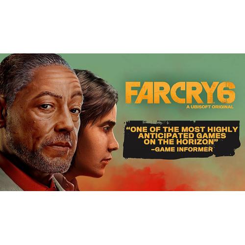 Far Cry 6 Standard Edition PS4   PS4 Pro Enhanced   ESRB Rated M (Mature 17+)   Action/Adventure Game   Includes Free Upgrade To The Digital PS5 Version   DualShock 4 Vibration Function 