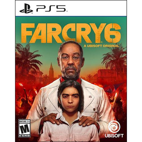 Far Cry 6 Standard Edition PS5 - For PlayStation 5 - ESRB Rated M (Mature 17+) - Action/Adventure game - Vibration & Trigger Effect Supported - In-game Purchases