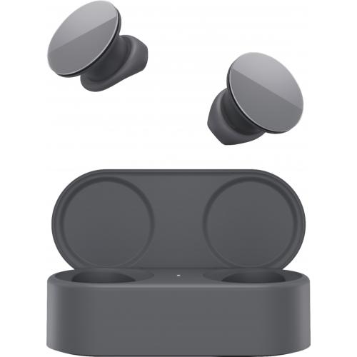 Microsoft Surface Earbuds Graphite   Bluetooth Connectivity   2 X Microphones Per Earbud   13.6mm Speaker Drivers   Touch, Tap, Swipe, Voice Controls   Up To 24 Hr Of Music Listening 