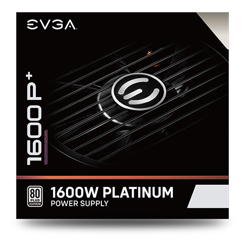 EVGA SuperNOVA 1600 P+ 80+ PLATINUM 1600W Power Supply   80+ PLATINUM Certified W/ 94% Efficiency   115 V AC  240 V AC Input   10 Year Warranty   Includes FREE Power On Self Tester   135mm Double Ball Bearing Fan 