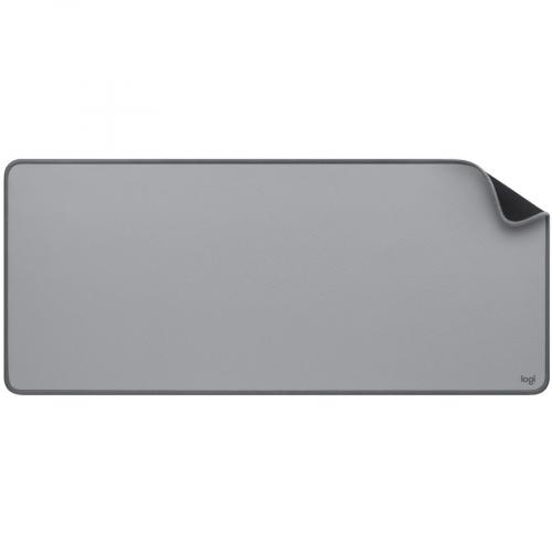 Logitech Desk Mat Mid Gray - Studio Series - Multifunctional Large Desk Pad
