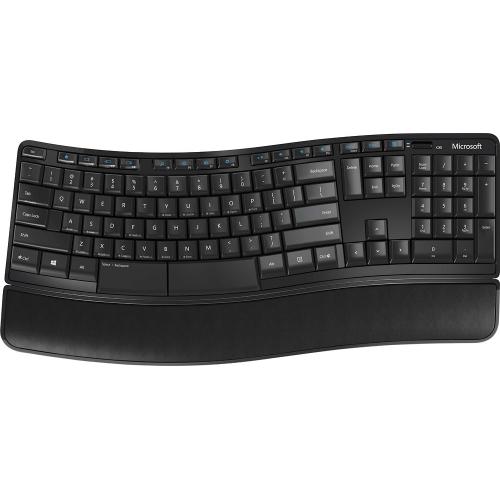 Microsoft Sculpt Comfort Desktop Keyboard And Mouse + Microsoft All In One Media Keyboard   Wireless Keyboards And Mouse   Detachable Palm Rest   Integrated Multi Touch Trackpad   Four Way Scrolling   Customizable Media Hotkeys 
