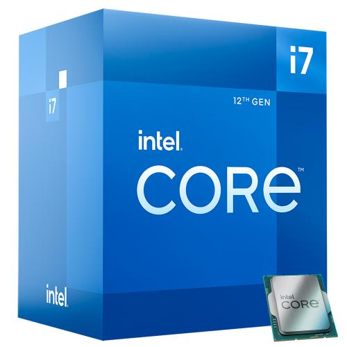 Intel Core i7-12700 Desktop Processor - 12 Cores (8P+4E) & 20 Threads - Up to 4.90 GHz Turbo Speed - Intel UHD 770 Graphics - Intel 600 Series Chipset - Intel Laminar RM1 Cooler Included