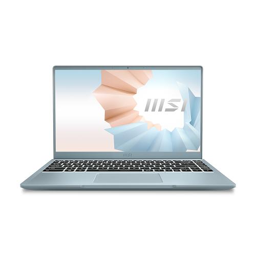 MSI Modern 14" Ultrabook Laptop Intel Core i5-1135G7 8GB RAM 512GB SSD Blue Stone - 11th Gen i5-1135G7 Quad-Core - Intel Iris Xe Graphics - 1920 x 1080 FHD Resolution - In-plane Switching (IPS) Technology - Windows 10 Home