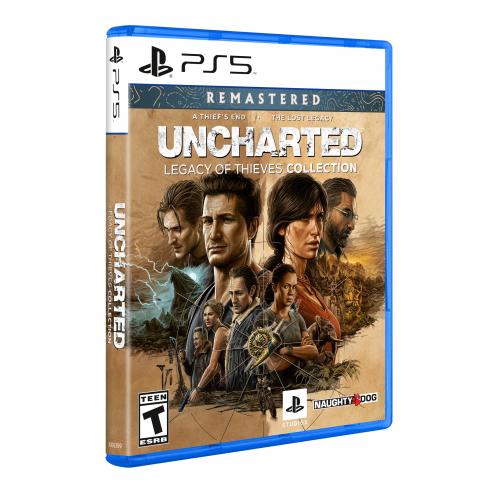 UNCHARTED: Legacy Of Thieves Collection PS5   For PlayStation 5   ESRB Rated T (Teen)   Action/Adventure Game 