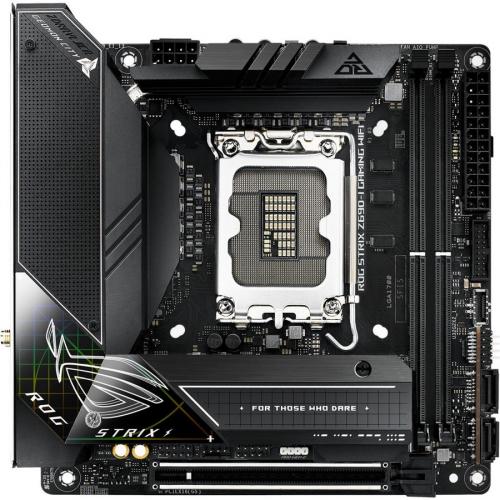 Asus ROG Strix Z690-I GAMING WIFI Gaming Desktop Motherboard - Intel Z690 Chipset - Socket LGA-1700 - Mini ITX