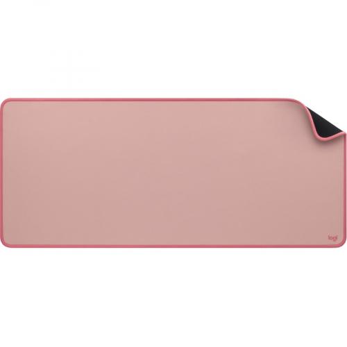 Logitech Desk Mat Dark Rose - Studio Series - Multifunctional Large Desk Pad