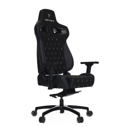 VERTAGEAR PL4500 Gaming Chair With Crystals From Swarovski   Ultra Premium High Resilience Foam   Penta RS1 Casters   Diamond Shape Luxury Pattern   Industrial Grade Class 4 Gas Lift   Aluminum Alloy 5 Star Base 