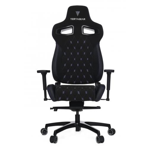 VERTAGEAR PL4500 Gaming Chair with Crystals from Swarovski - Ultra Premium High Resilience Foam - Penta RS1 Casters - Diamond Shape Luxury Pattern - Industrial-grade class-4 gas lift - Aluminum Alloy 5 Star Base