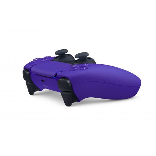 PlayStation 5 DualSense Wireless Controller Galactic Purple   Compatible With PlayStation 5   Feat. Haptic Feedback & Adaptive Triggers   Charge & Play Via USB Type C   Built In Microphone & 3.5mm Jack   Features New Create Button 
