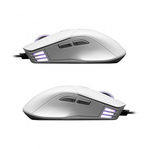 EVGA X12 USB Customizable Gaming Mouse White   USB Cable Interface   2 Dimension Array Tech W/ Dual Sensor   On The Fly DPI + 5 Onboard Profiles   60 Million Click Lifecycle   8 Programmable Buttons 