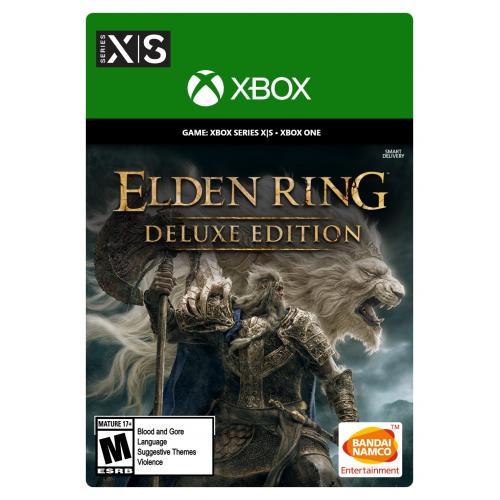 Elden Ring Deluxe Edition (Digital Download) - For Xbox Series X|S and Xbox One - ESRB Rated M (Mature 17+) - Action/Adventure game