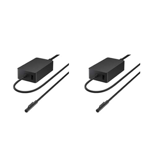 Microsoft Surface 127W Power Supply + Microsoft Surface 127W Power Supply - Wired Charging Method - 127W maximum output power - Designed for Surface Book 3 - 1 x USB Type A (USB 2.0) - 8.20 ft Cable Length