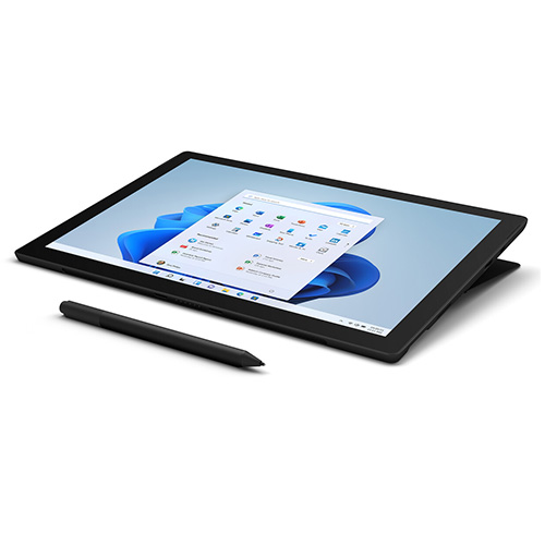 Microsoft Surface Pro 7 Bundle 12.3" Intel Core I5 8GB RAM 256GB SSD Matte Black With Black Surface Type Cover & Charcoal Surface Pen 