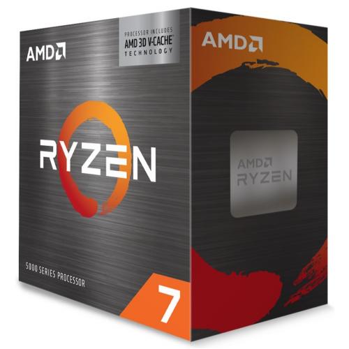 AMD Ryzen 7 5800X3D 8 Core 16 Thread Desktop Processor   8 Core And 16 Threads   3.4 GHz  4.5 GHz CPU Speed   96MB Total Cache   PCIe 4.0 Ready   AMD 3D V Cache Technology 
