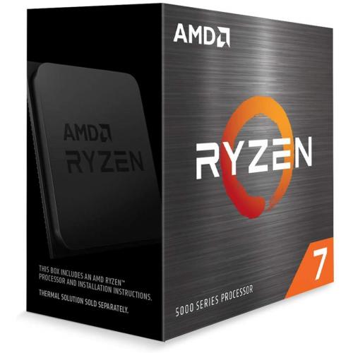 AMD Ryzen 7 5700X 8-core 16-thread Desktop Processor without cooler - 8 cores & 16 threads - 3.4 GHz- 4.6 GHz CPU Speed - 36MB Total Cache - PCIe 4.0 Ready - Without Cooler