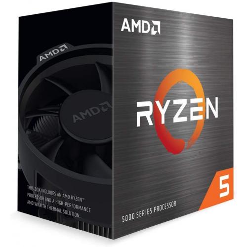 AMD Ryzen 5 5600 6-core 12-thread Desktop Processor with Wraith Stealth Cooler