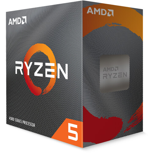 AMD Ryzen 5 4500 6 Core 12 Thread Unlocked Desktop Processor With Wraith Stealth Cooler   6 Cores & 12 Threads   3.6 GHz  4.1 GHz CPU Speed   11MB Total Cache   PCIe 3.0 Ready   Wraith Stealth Cooler Included 