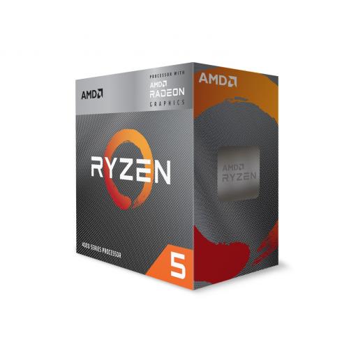 AMD Ryzen 5 4600G 6-core 12-thread Desktop Processor with Radeon Graphics - 6 CPU cores & 12 threads - 7 GPU Cores - 3.7 GHz- 4.2 GHz CPU Speed - 11MB Total Cache - PCIe 3.0 Ready