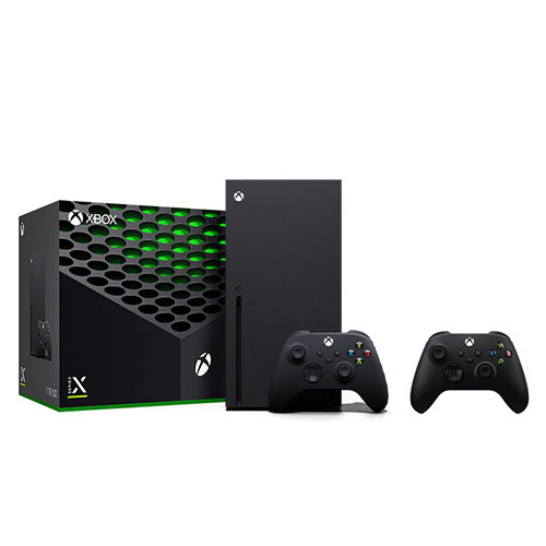 Xbox Series X 1TB SSD Console + Extra Xbox Wireless Controller - Includes 2 Xbox Wireless Controllers - Up to 120 frames per second - 16GB RAM 1TB SSD - Experience True 4K Gaming - Xbox Velocity Architecture