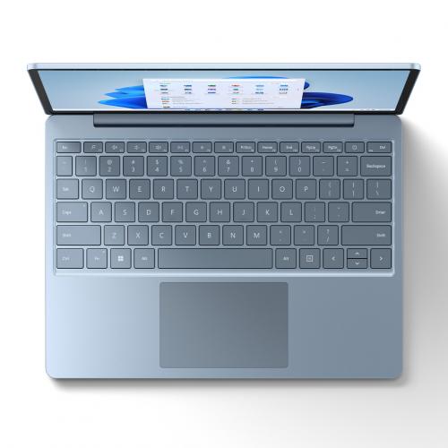 Microsoft Surface Laptop Go 2 12.4" Intel Core I5 8GB RAM 128GB SSD Ice Blue   11th Gen I5 1135G7 Quad Core   Multi Point Touchscreen   Intel Iris Xe Graphics   Windows 11 Home   13.5 Hr Battery Life 