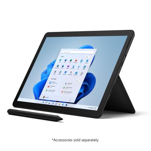Microsoft Surface Go 3 10.5" Tablet Intel Core I3 10100Y 8GB RAM 128GB SSD Wi Fi + LTE Matte Black   10th Gen I3 10100Y Dual Core   1920 X 1280 PixelSense Display   Up To 11 Hr Battery Life   MicroSDXC Card Reader   Windows 11 Home In S Mode 