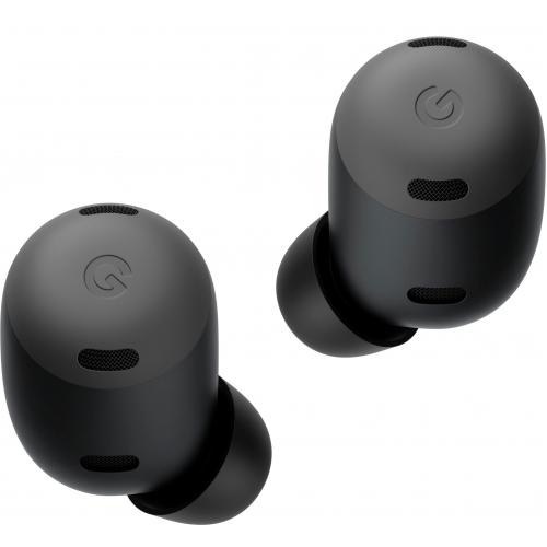 Google Pixel Buds Pro True Wireless Noise Cancelling Earbuds Charcoal   Custom 11mm Drivers   Active Noise Cancellation & Silent Seal   Built In Sensors Relieve Ear Pressure   Pliable Eartips Conform To Your Ears 
