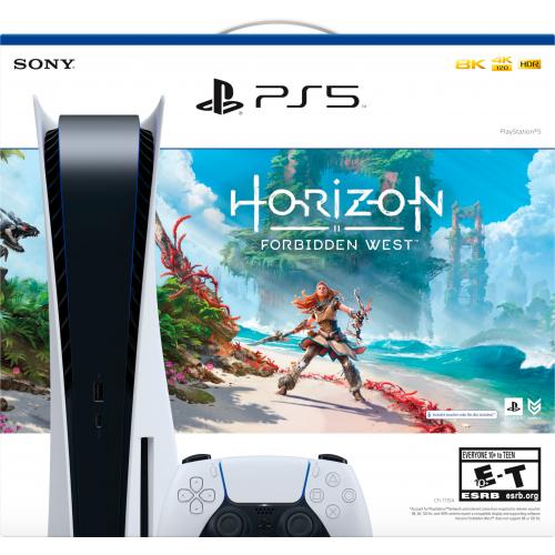 PlayStation 5 Console And Horizon Forbidden West Bundle + PlayStation 5 DualSense Charging Station For Controller + PlayStation 5 DualSense Wireless Controller Galactic Purple + MLB The Show 22 PS5 