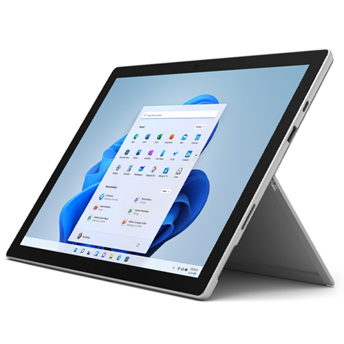 Microsoft Surface Pro 7+ Bundle 12.3" Touch Screen Intel Core I5 8GB RAM 128GB SSD Platinum With Black Surface Type Cover + Microsoft Surface Pen Platinum 