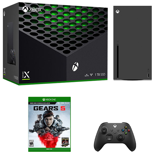 Xbox Series X 1TB SSD Console + Gears 5 Standard Edition Xbox One