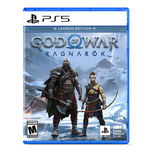 God of War Ragnarok Launch Edition PS5 - PlayStation 5 - Action/Adventure Game - Rated M (Mature 17+) - 1 Player Supported - Releases 11/9/2022