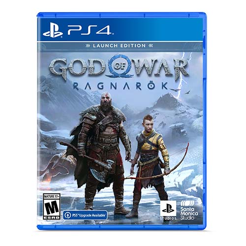 God of War Ragnarok Launch Edition PS4 - PlayStation 4 - Action/Adventure Game - Rated M (Mature 17+) - 1 Player Supported - Releases 11/9/2022