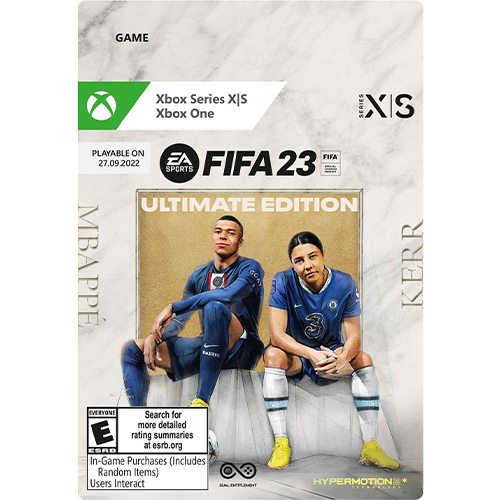 FIFA 23: Ultimate Edition (Digital Download) - For Xbox One, Xbox Series S,  Xbox Series X - Sports - Rated E