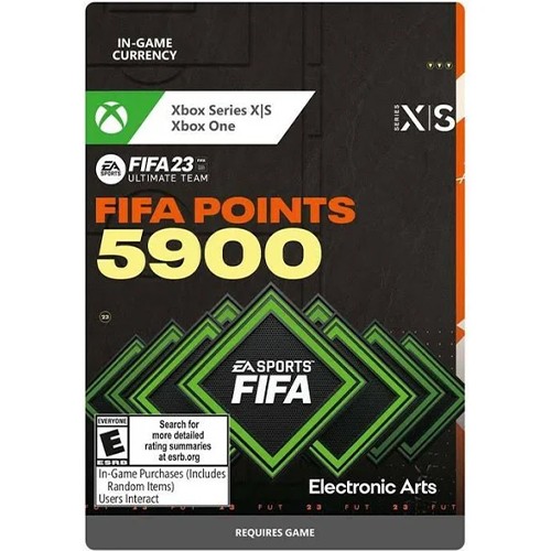 FIFA 23 5900 FIFA Points - For Xbox One, Xbox Series S, Xbox Series X - In game currency - For FIFA 23