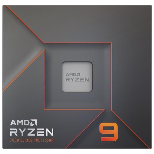 AMD Ryzen 9 7950X 16-core 32-thread Desktop Processor - 16 cores & 32 threads - 4.5GHz- 5.7GHz CPU Speed - 81MB Total Cache - PCIe 4.0 Ready - Cooler not included